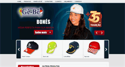 Desktop Screenshot of bonesgebe.com.br